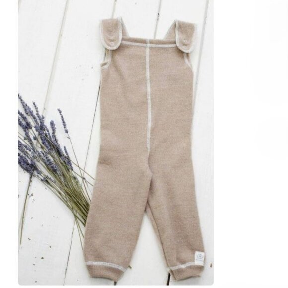 Organic Merino wool Baby romper 12-24 Months - Picture 1 of 5